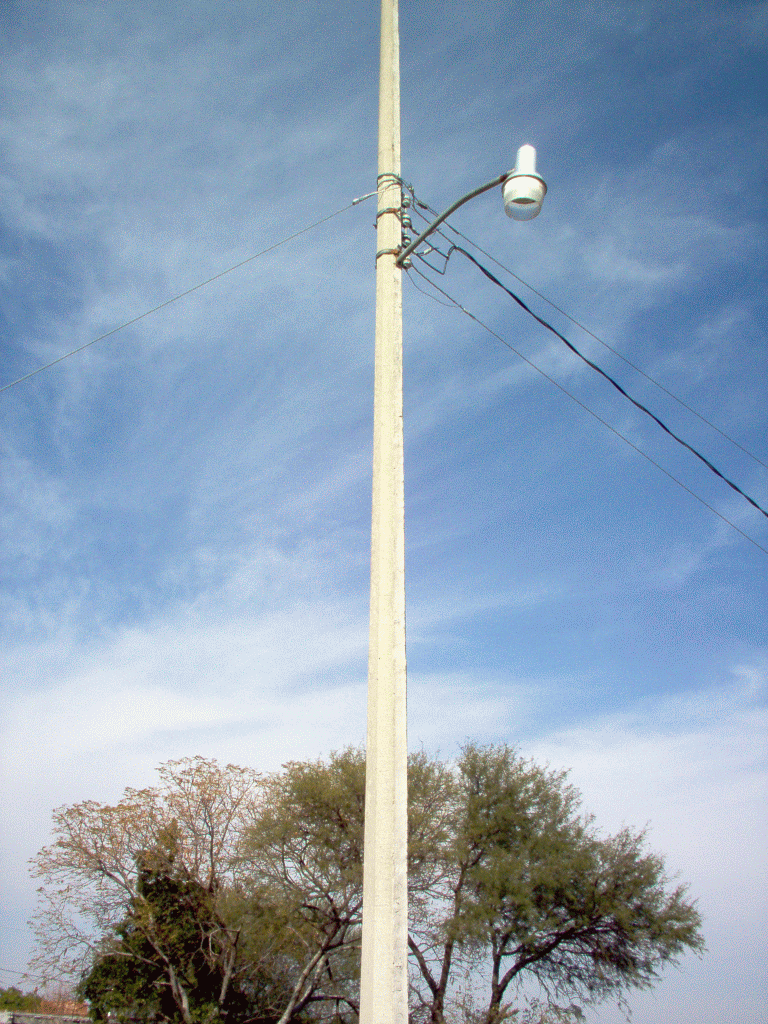 The electric post