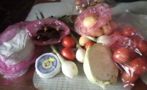 Enchilada ingredients 