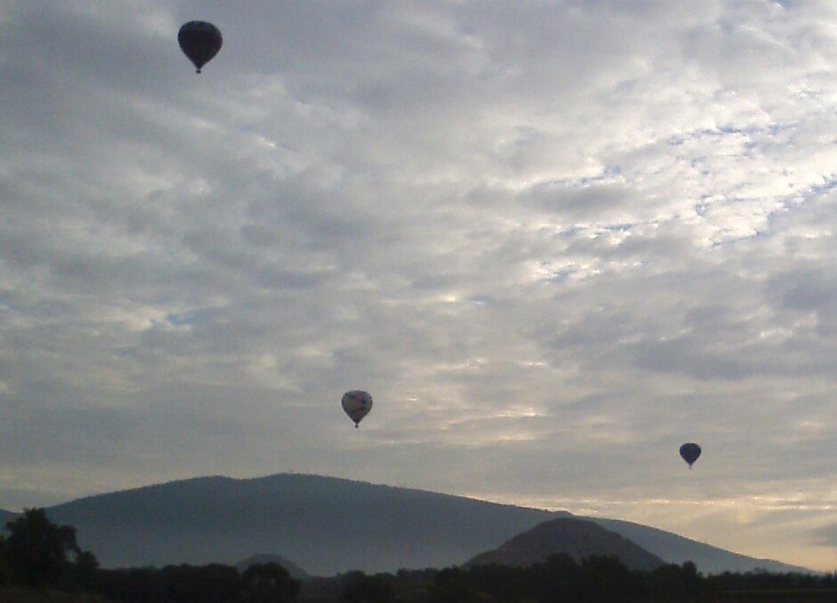 hot air balloons