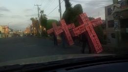 Ni Una Mas protest September 3, 2016 Moroleon, Guanajuato