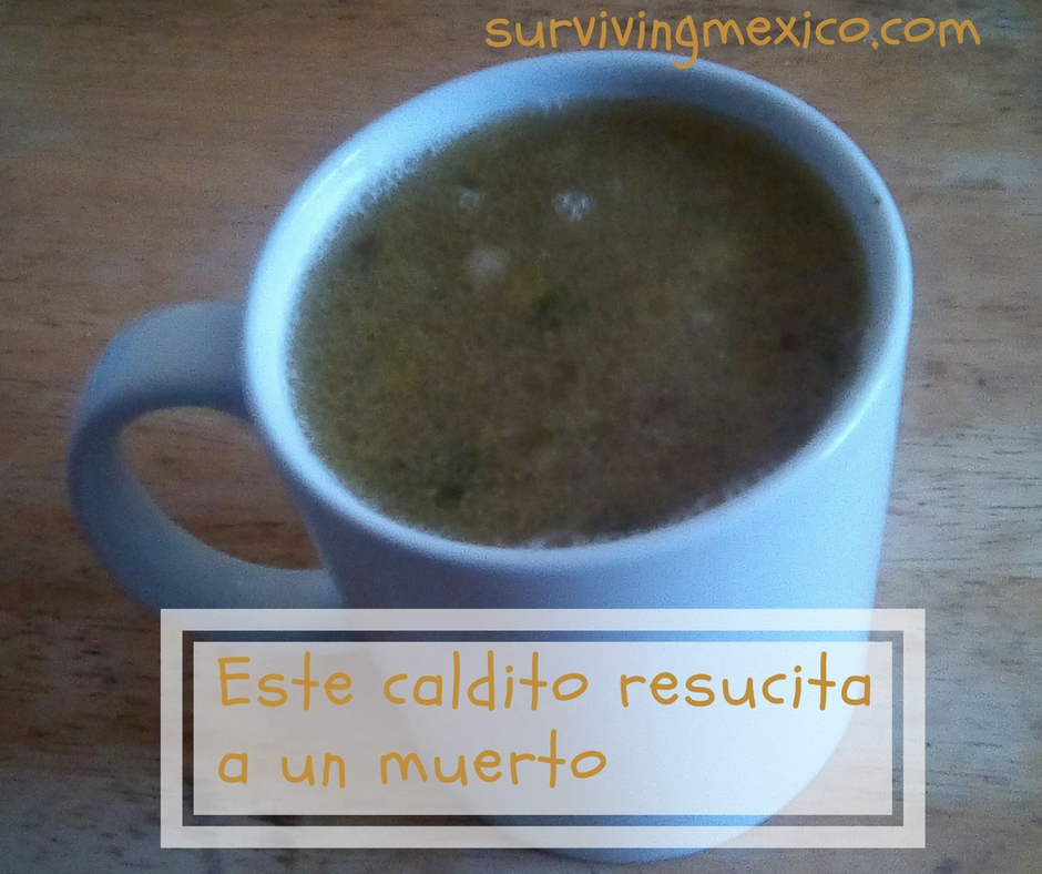Este caldito resucita a un muerto